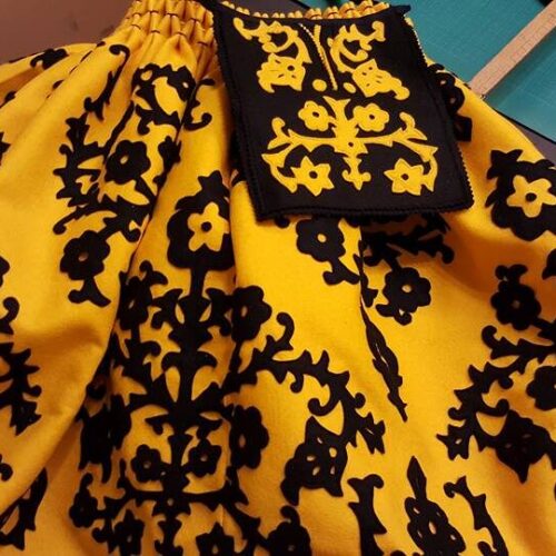 Refajo regional amarillo y negro