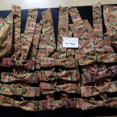 Lote de lazos para el pelo estampado cachemira
